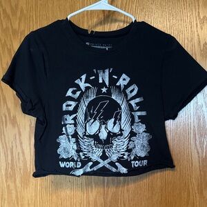 Prince Peter Collection Black Skull Graphic Tee